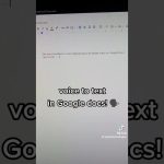 Tech Tip Tuesday – Voice Typing in Google Docs