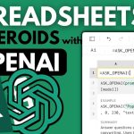 Excel your Spreadsheets with OpenAI GPT3 and Rows