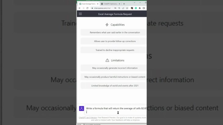 How to use ChatGPT with Excel