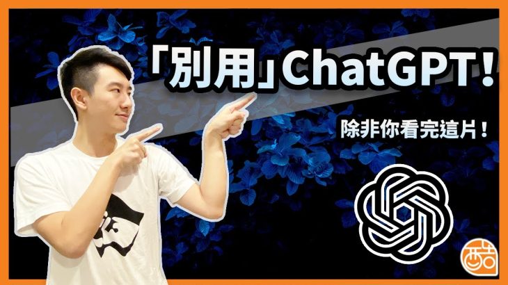 不要用Chat GPT！這要做價值更高！幫你排除不必要的坑！