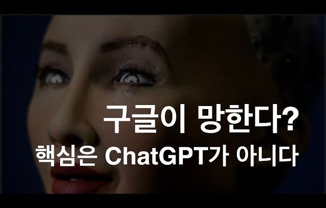 ChatGPT로 구글이 망한다? AI시대의 내일을 이해하기 위한 몇 가지 이야기들