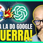 ChatGPT vs Google é GUERRA! – Google LANÇA A.I BARD Concorrente do ChatGPT