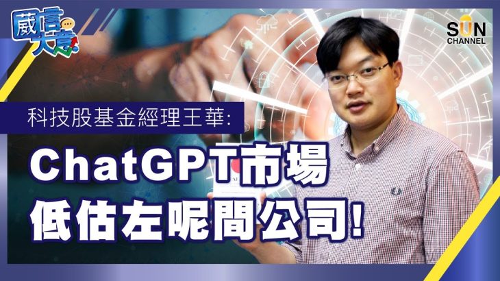 科技股基金經理王華：ChatGPT市場低估左呢間公司！嘉賓：王華｜葳言大意︱Sun Channel︱20230228