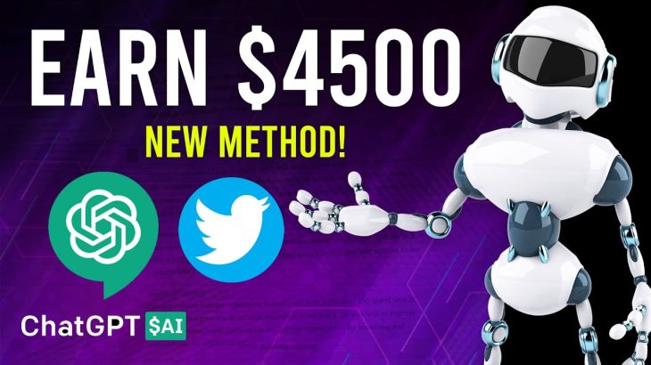 Earn $4500 With ChatGPT & Twitter