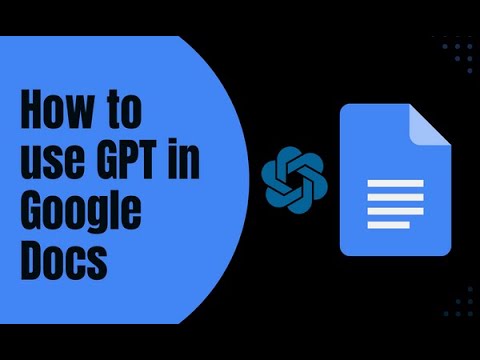 How to use GPT in Google Docs for Generating Content via AI