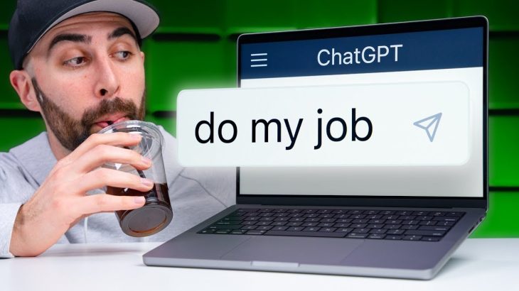 I tried to get ChatGPT to do my job