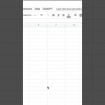 AI Google Sheets with ChatGPT API