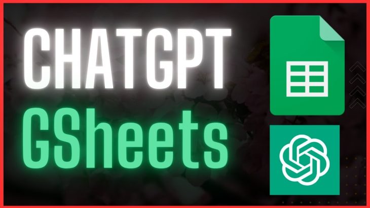 ChatGPT API in Google Sheets Tutorial