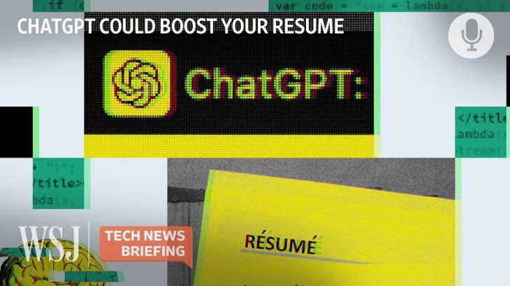 ChatGPT for Job Applications: Could AI Help You Land Your Next Role? | Tech News Briefing | WSJ