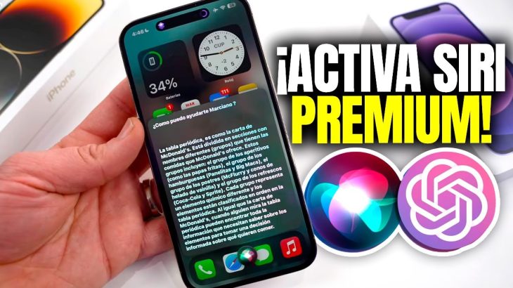 DESBLOQUEA TODO PODER DE SIRI PREMIUM CON CHATGPT!!!!!!!
