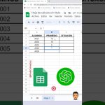 Google Sheet y Chat GPT: ¡La combinación perfecta para mejorar tu productividad!