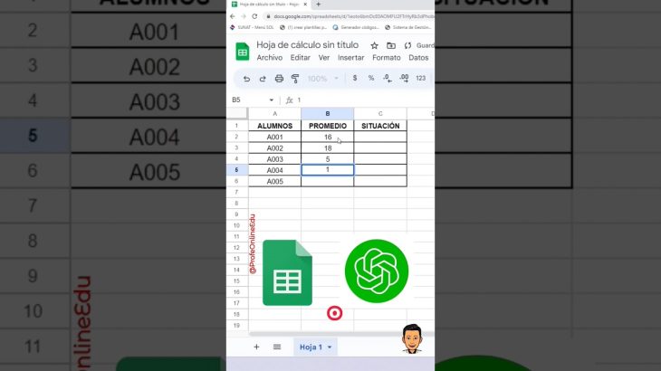 Google Sheet y Chat GPT: ¡La combinación perfecta para mejorar tu productividad!
