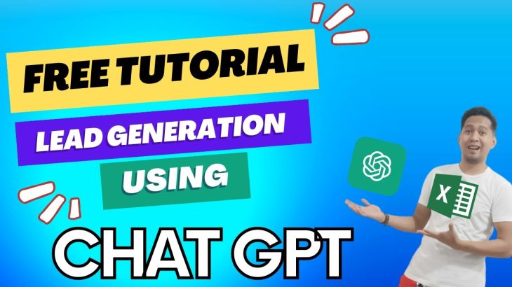 HOW TO GENERATE LEADS USING CHAT GPT AND GOOGLE EXCEL SPREADSHEETS | #leadgeneration