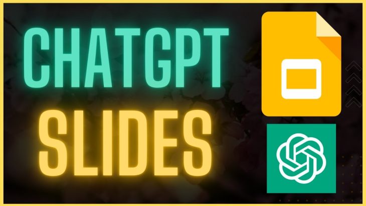 How to integrate ChatGPT API with Google Slides – AI Presentation