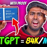 ChatGPT வைத்து மாதம் Rs.84,000/- வரை சம்பாதிக்கலாம் 🤯🤑 | How I Made Rs.84,000/Month Using ChatGPT