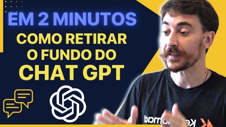 Como REMOVER O FUNDO ao copiar o texto do ChatGPT | EM 2 MINUTOS