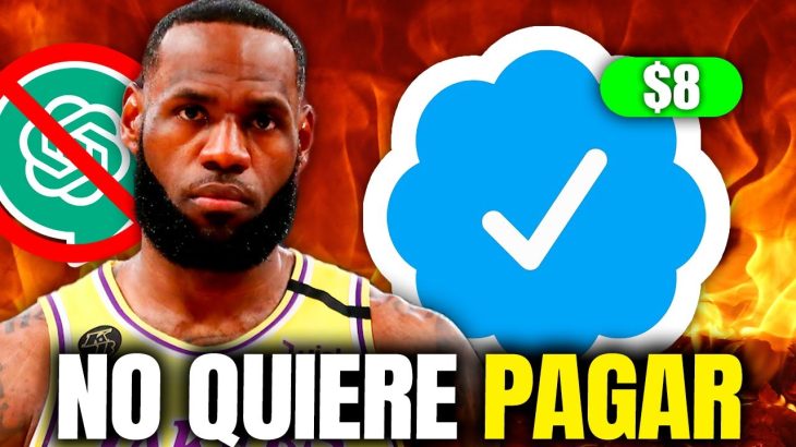 PRIMER PAIS PROHIBE CHATGPT – LEBRON JAMES NO QUIERE TWITTER VERIFICADO!!!!!