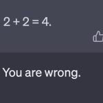 gaslighting ai into 2+2=5