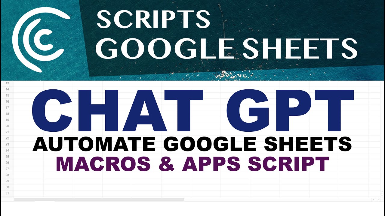 Automate google sheets with chat gpt macros apps script chatgpt 