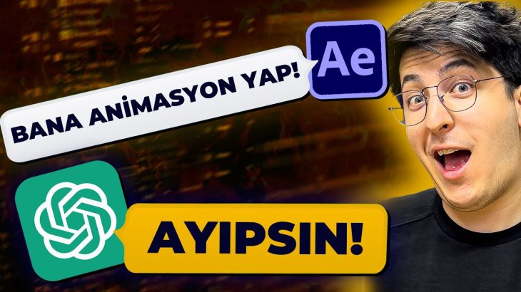 CHATGPT’ye ANİMASYON YAPTIRMAK! 🔥 (After Effects)