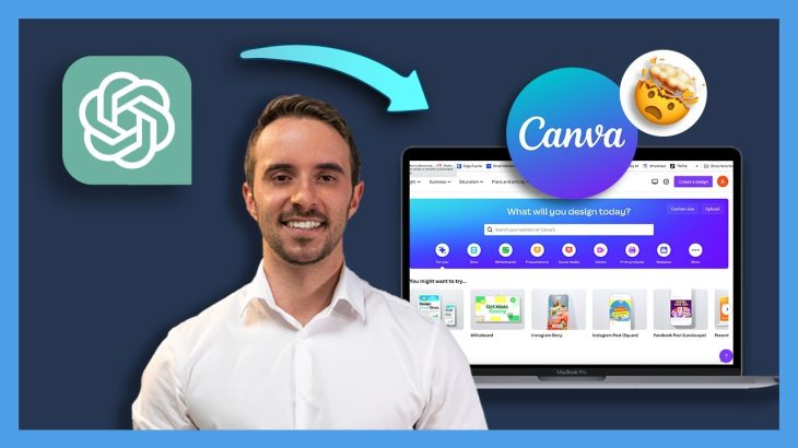 🔥 ChatGPT en Canva: Cómo crear CONTENIDO MÁS RÁPIDO usando Inteligencia Artificial