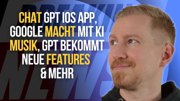 DIE KI NEWS DER WOCHE | ChatGPT iOS App, Google MusicLM & Regulierung von KI