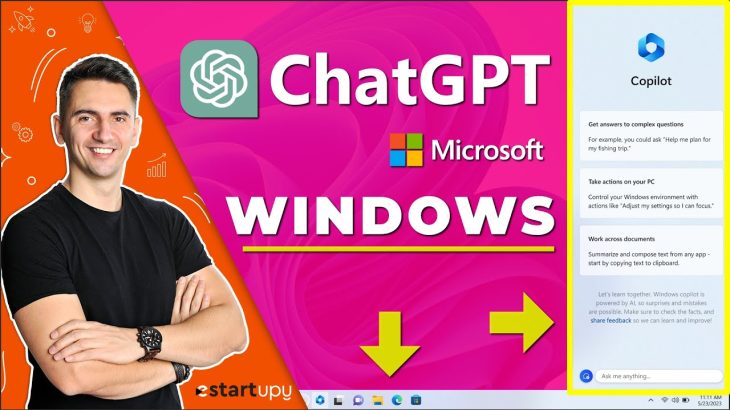 Microsoft dodaje ChatGPT do Windows  ⁉😲 wkrótce Sztuczna Inteligencja GPT w Każdym PC