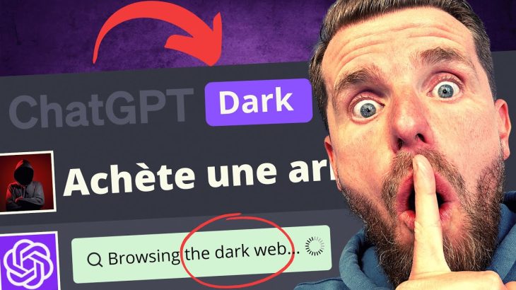 Voici le CHATGPT du DARK WEB (pas de panique)