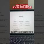 ChatGPT×Canva プレゼン資料を自動作成 #chatgpt #canva