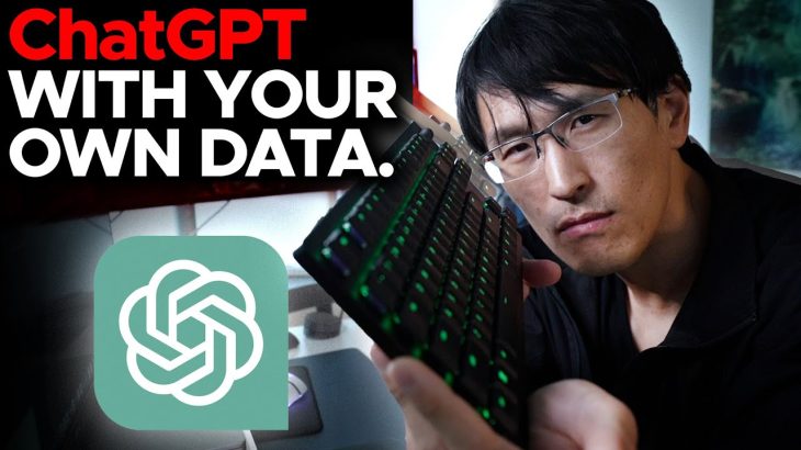 How to use ChatGPT with your own data and files. This is magical.