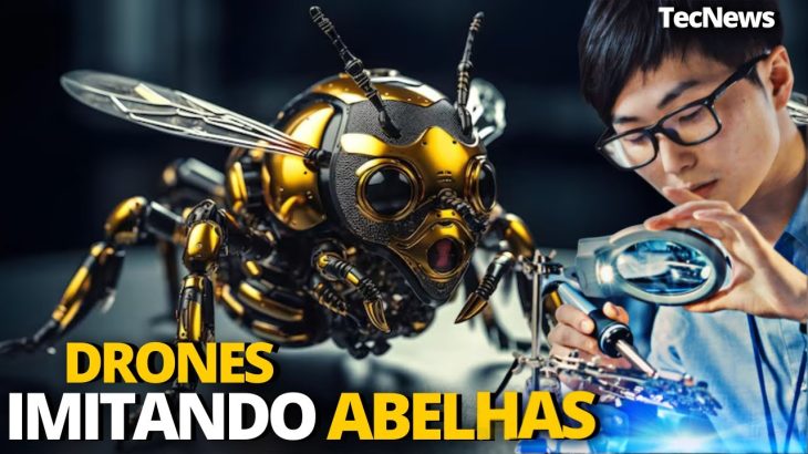 Japão cria drones abelhas inspirados em Black Mirror | Assistente virtual com ChatGPT em smartphone