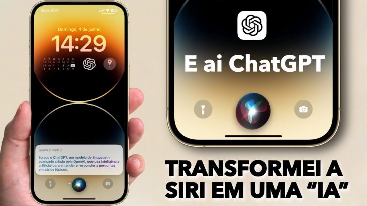 Siri 2.0: Desbloqueando O PODER DA SIRI no iPhone COM O ChatGPT (Inteligência Artificial)