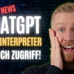 BREAKING NEWS: DAS BESTE PLUGIN FÜR CHATGPT IST ENDLICH DA | Code Interpreter Plugin für ChatGPT