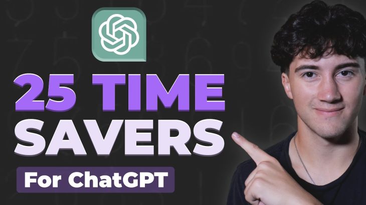 25 Ways to SAVE time using ChatGPT in 2023! (Full Guide) ⏰ 💻