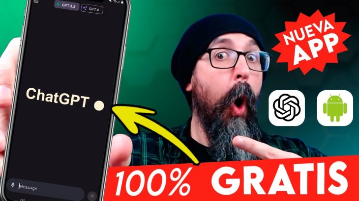 Así es la NUEVA APP de ChatGPT para Android [ 100% GRATIS ] Todo lo que necesitas saber