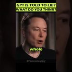 Elon says GPT is LYING😱😳🤯 #shorts #ai #chatgpt #elonmusk #podcast #interview #twitter #tesla #gpt4