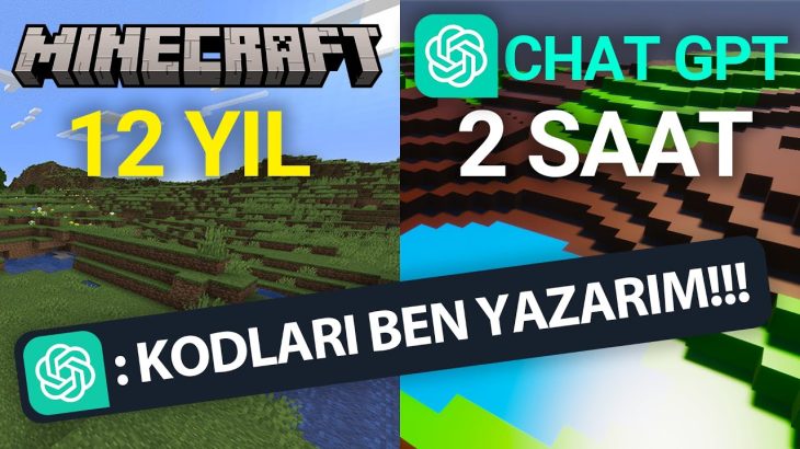 Yapay Zeka Bu Oyunu Geliştirebilir Mi? | ChatGPT Minecraft Kodluyor!