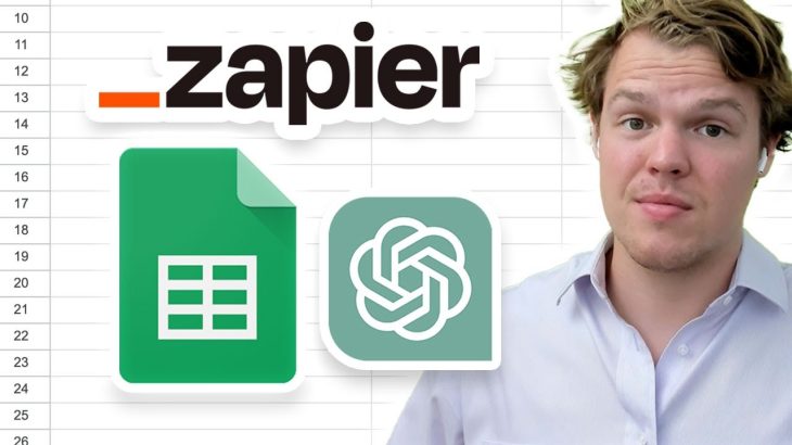 Automating Data Entry into Google Sheets & Excel with ChatGPT & Zapier | Tutorial For Beginners