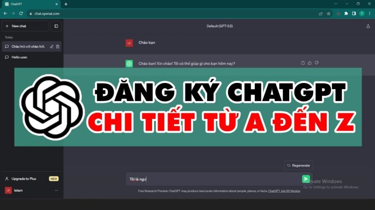 Cách Tạo Tài Khoản ChatGPT Chính Chủ Mới Nhất Tại Việt Nam | Chỉ Mất 3 Phút