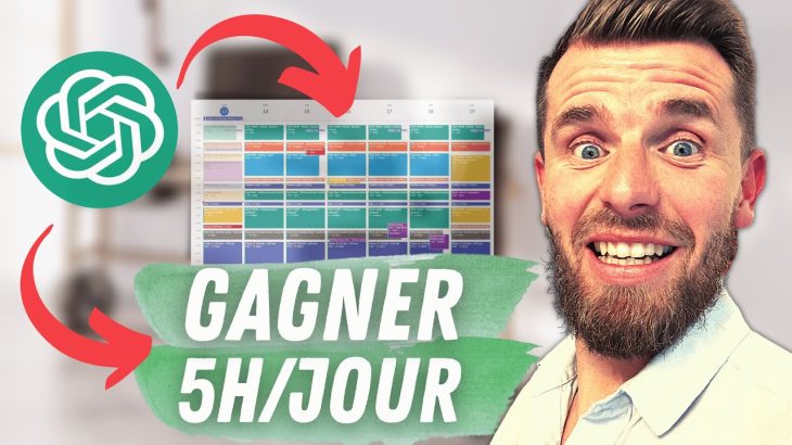 Comment je gagne 5H/JOUR avec ChatGPT (je montre TOUT !)