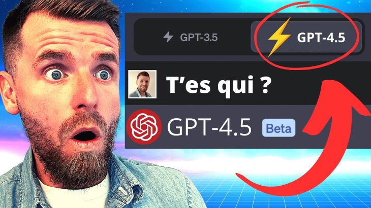 J’ai débloqué GPT-4.5 sur CHATGPT (et c’est facile !)