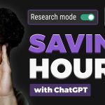 Save HOURS using ChatGPT for Research! (Full Guide)