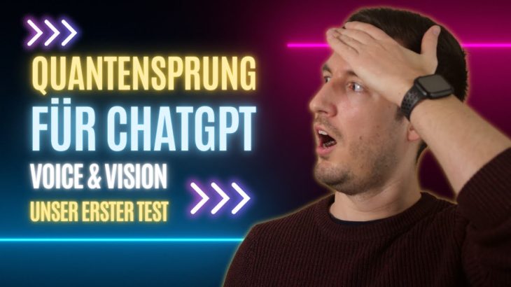 ENDLICH HAT DAS WARTEN EIN ENDE! ChatGPT Voice und Vision sind unglaublich gut | Unser erster Test