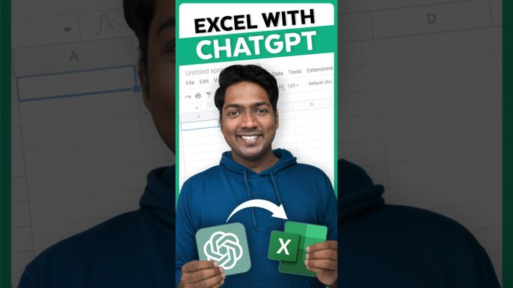 This is how ChatGPT can make you a Pro at Excel 😮 #chatgpt