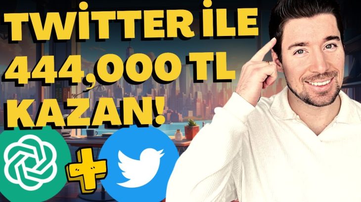 ChatGPT ile Kurulan Twitter Hesabından Nasıl 444,000 TL Kazandım?