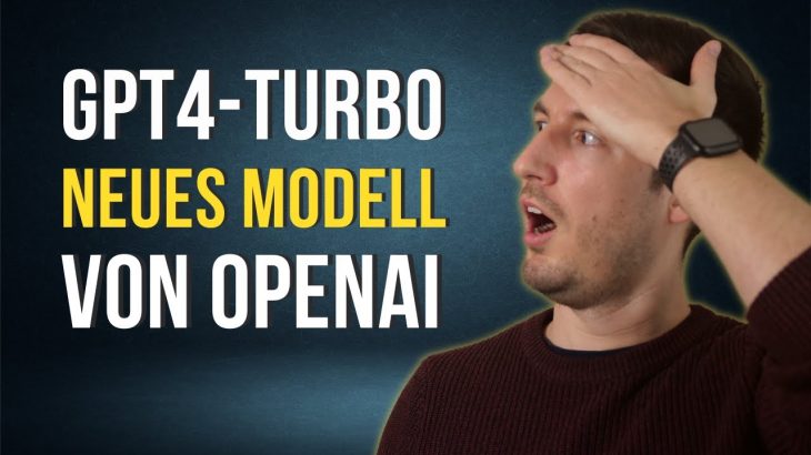 GPT4-TURBO, EIGENE CHATGPT VERSIONEN & BIS ZU 300 SEITEN INPUT | OPENAI DEVELOPER DAY 2023 KI-UPDATE