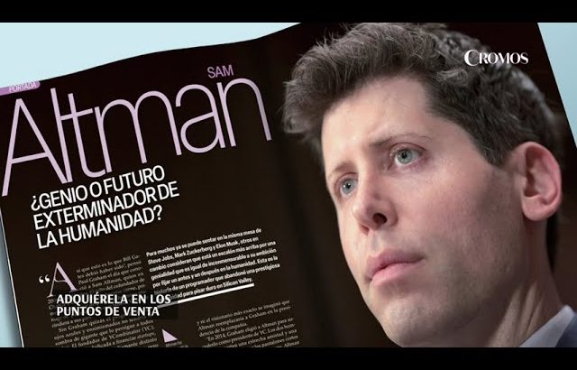 #PortadaCromos 💻 Sam Altman, creador de ChatGPT, el genio de la inteligencia artificial | Cromos