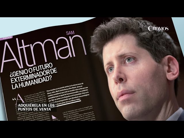 Portadacromos 💻 Sam Altman Creador De Chatgpt El Genio De La Inteligencia Artificial Cromos 9963