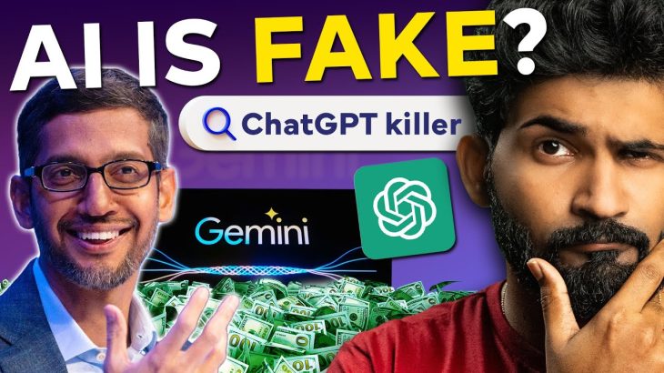 Gemini – Google’s fake AI EXPOSED | ChatGPT killer by Google | Abhi and Niyu