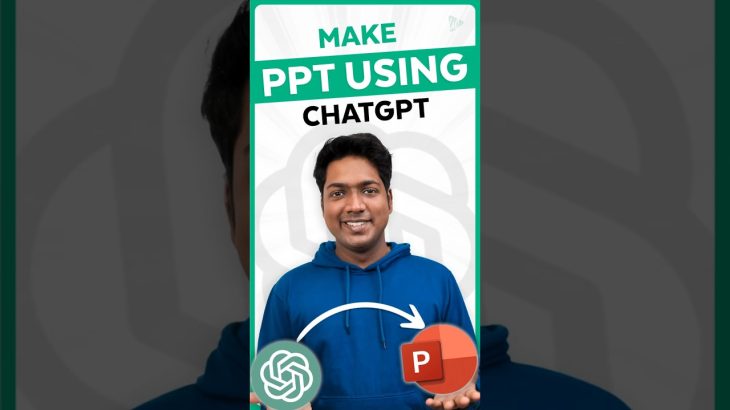 Create a PowerPoint Presentation Using ChatGPT 🤯